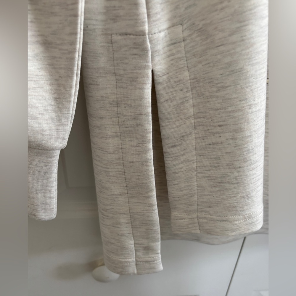 NWT - Varley Freya DoubleSoft Drawstring Waist Tunic in Ivory Marle - Size M - Picture 8 of 8